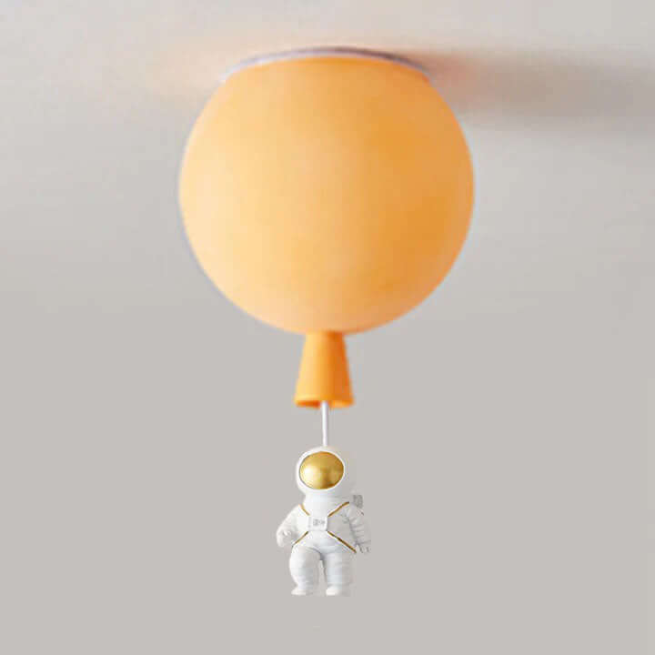 Nowoczesne oświetlenie sufitowe LED Księżyc/Astronauci