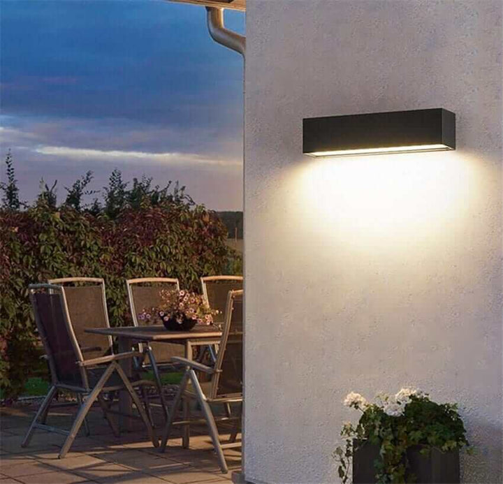 Nowoczesna Lampa Ścienna LED Zewnętrzna