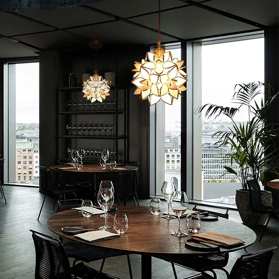 Wisząca Lampa Kapiz