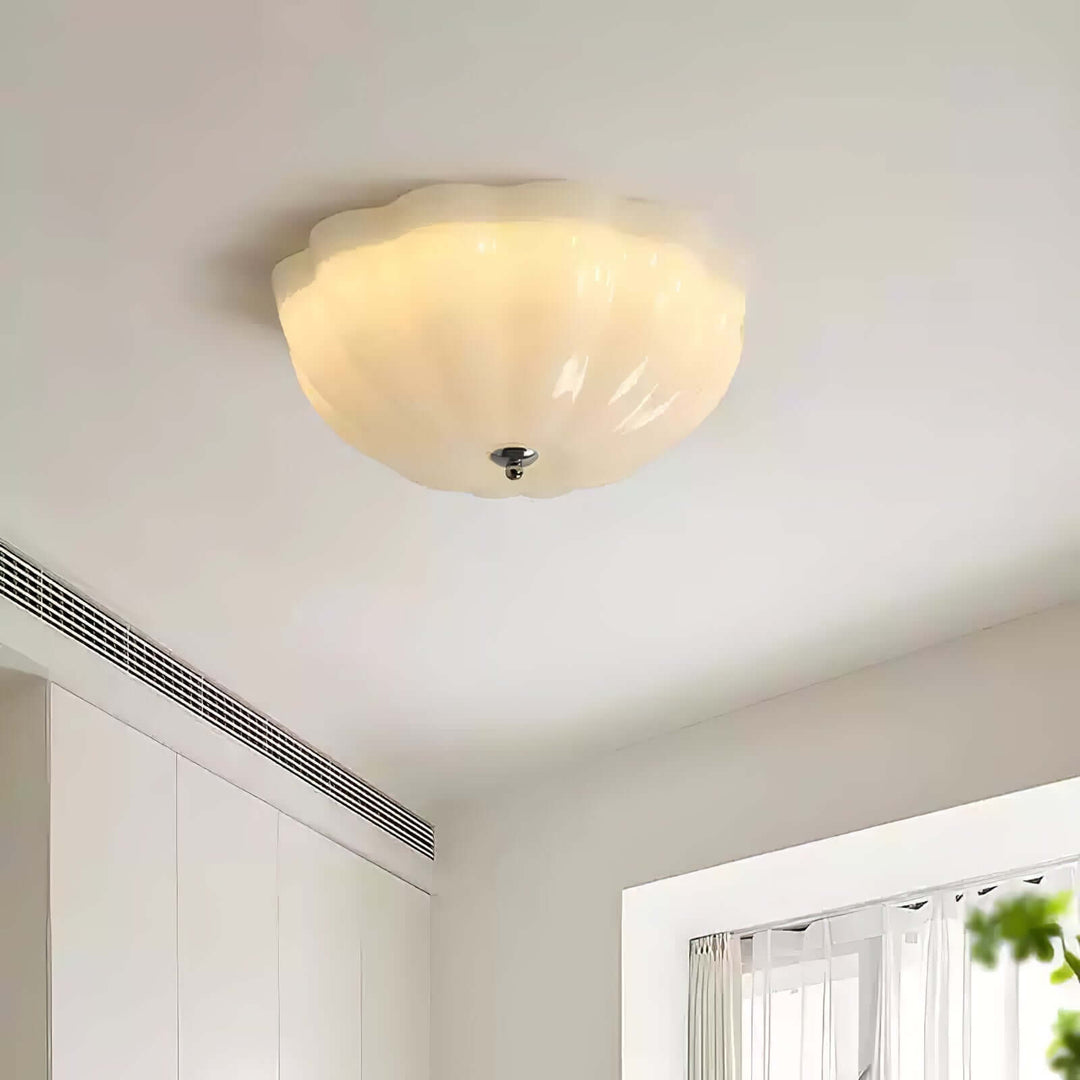 Elegancki Plafon Coquille Opale - Designerskie Oświetlenie Wnętrz