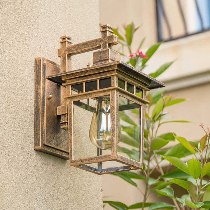 Nowoczesna Lampa Ścienna Zewnętrzna - Oświetlenie Ogrodowe