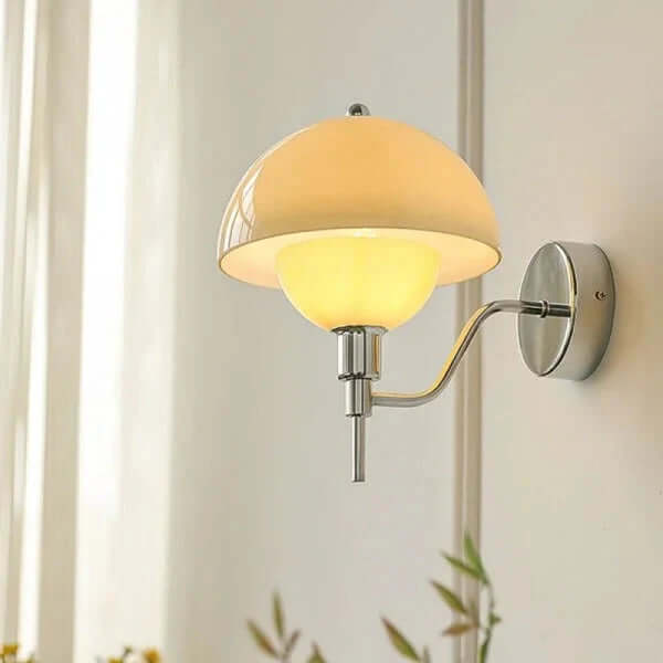 Applique Murale Champignon À La Crème