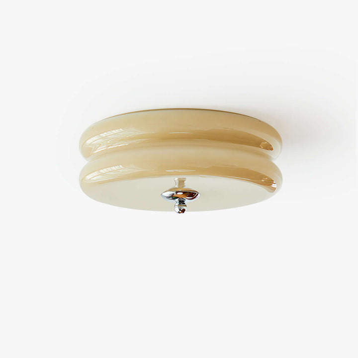 Wielkopowierzchniowa Lampa Sufitowa Art Deco