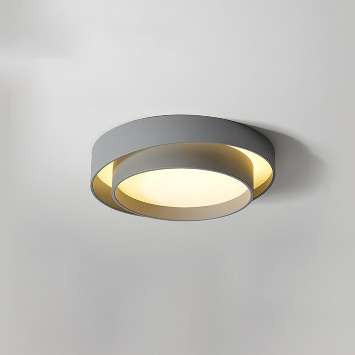 Nowoczesna Cylindryczna Lampa Sufitowa LED - Designerskie Oświetlenie Wnętrz