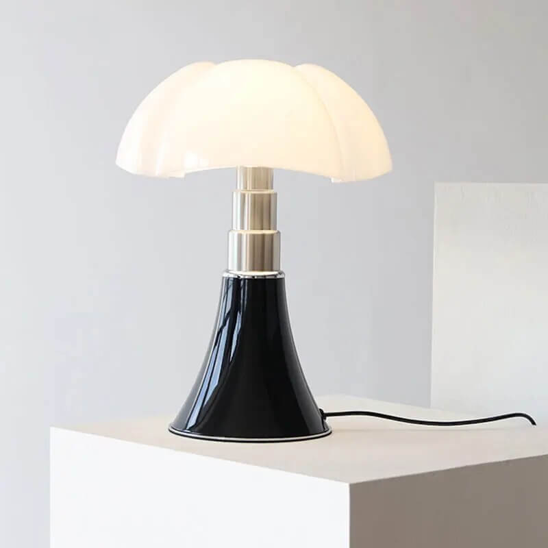 Designerska Lampa Stołowa z Regulacją Wysokości - Zintegrowane Oświetlenie LED