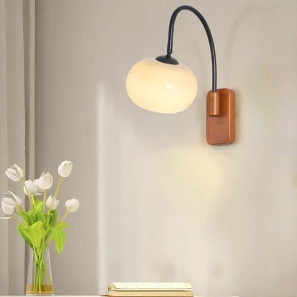 Lampa ścienna RUCHOMA Bauhaus Kaki