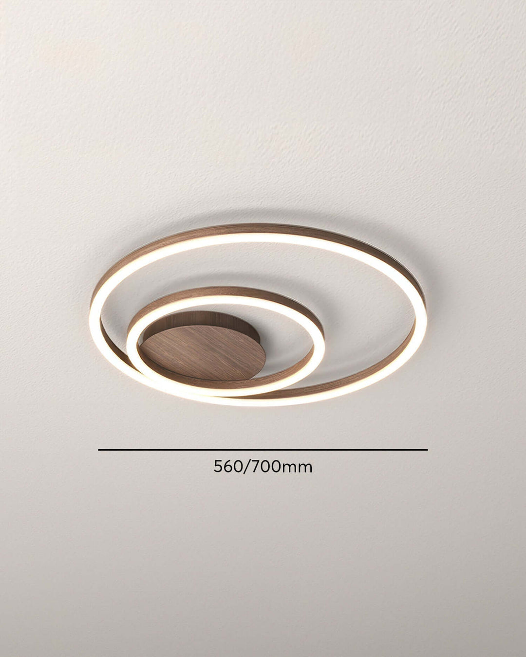 Lampa sufitowa LED, typ B, rozmiar 80cm x 50cm