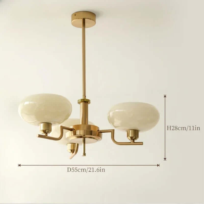 Nowoczesna Lampa Sufitowa Bauhaus chromowana biała
