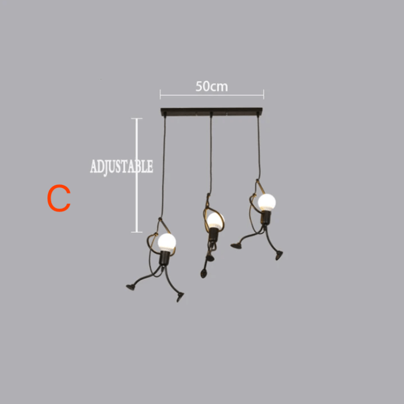 Industrialna Lampa Wisząca Retro – Oświetlenie Design