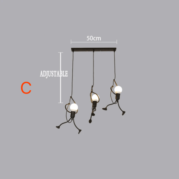 Industrialna Lampa Wisząca Retro – Oświetlenie Design