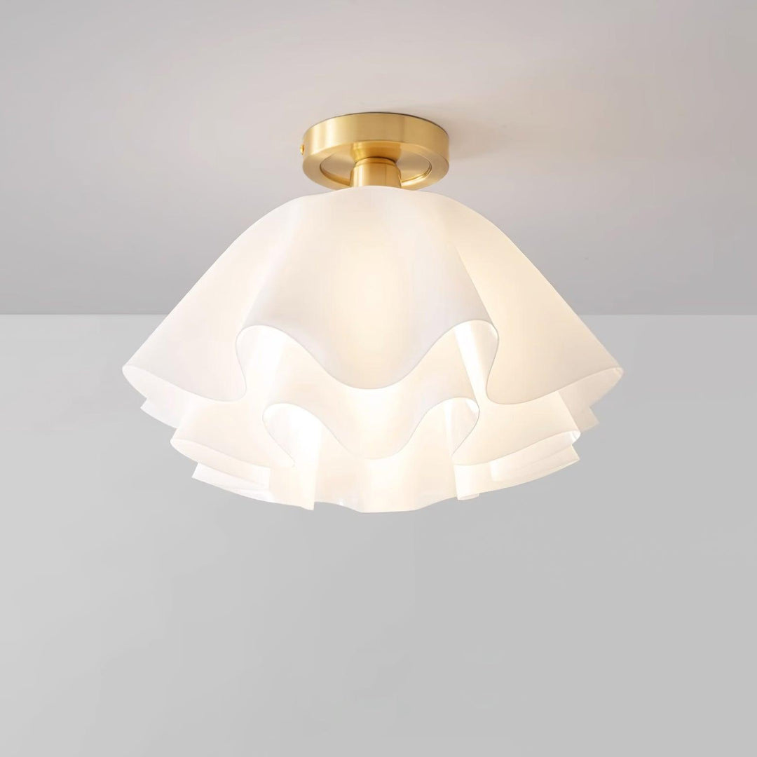 Miedziana Lampa Sufitowa designerska
