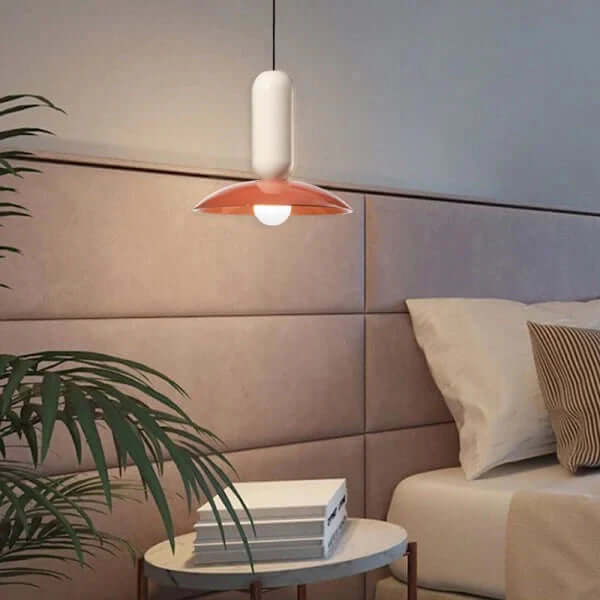 Okrągła lampa wisząca w stylu Macaron