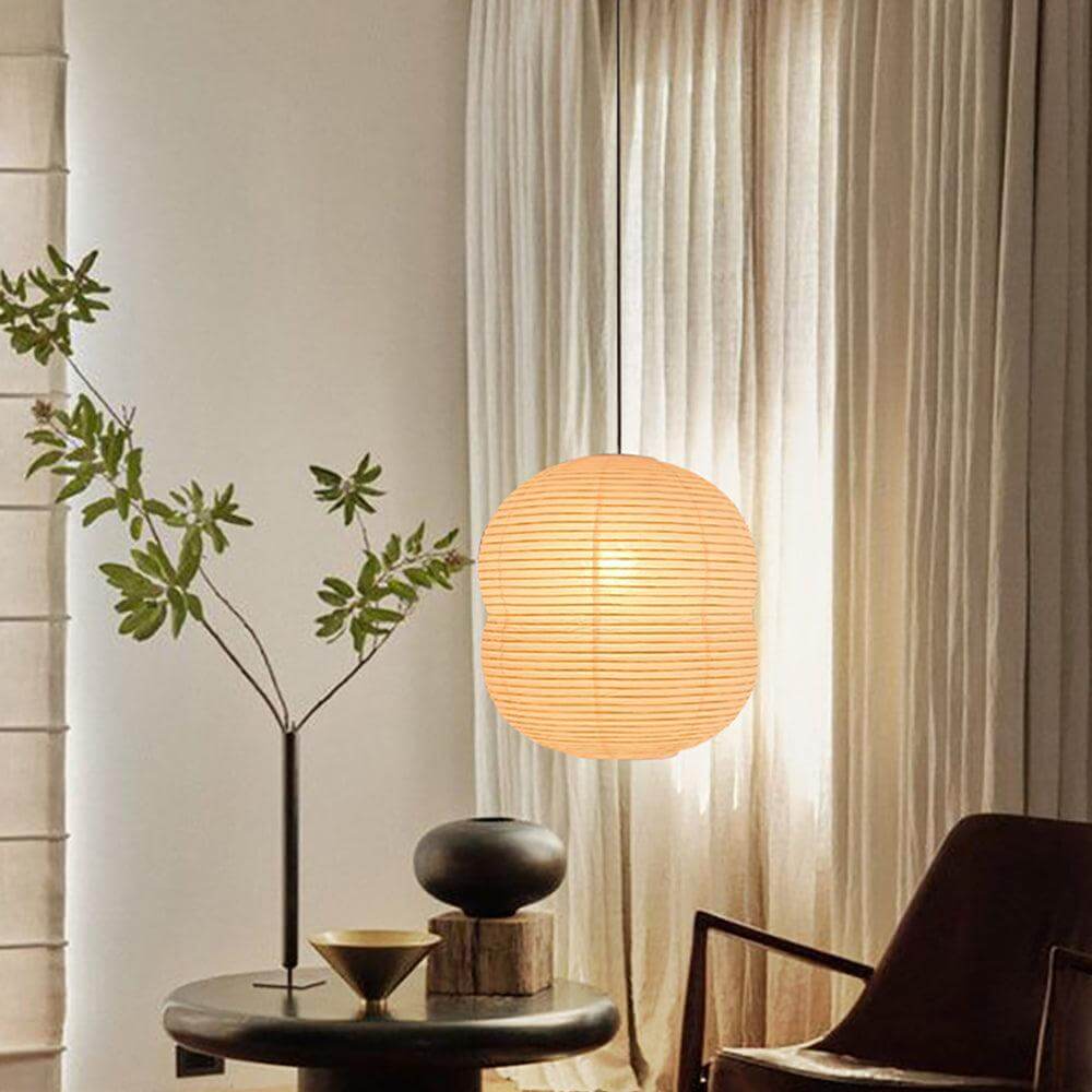 Mini-Lampa Wisząca z Papieru Washi