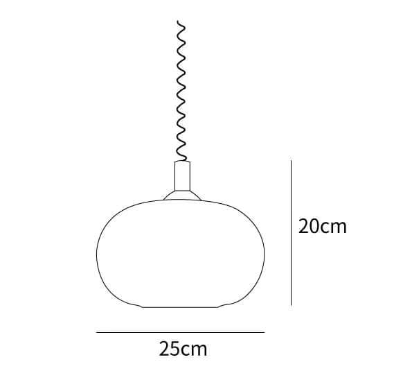 Lampa wisząca Macaron Spring