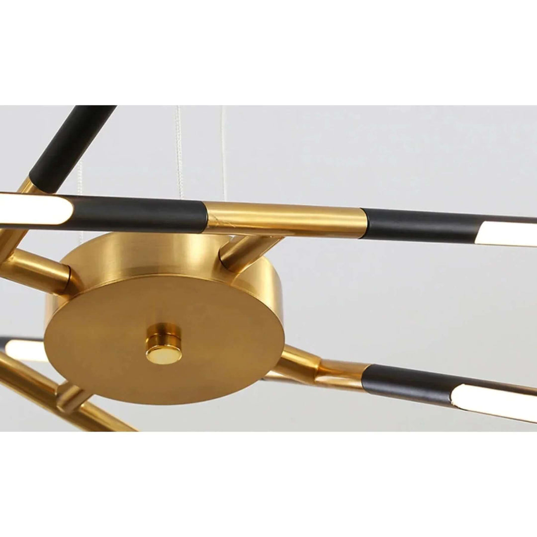 Lampa wisząca pająk z ośmioma ramionami