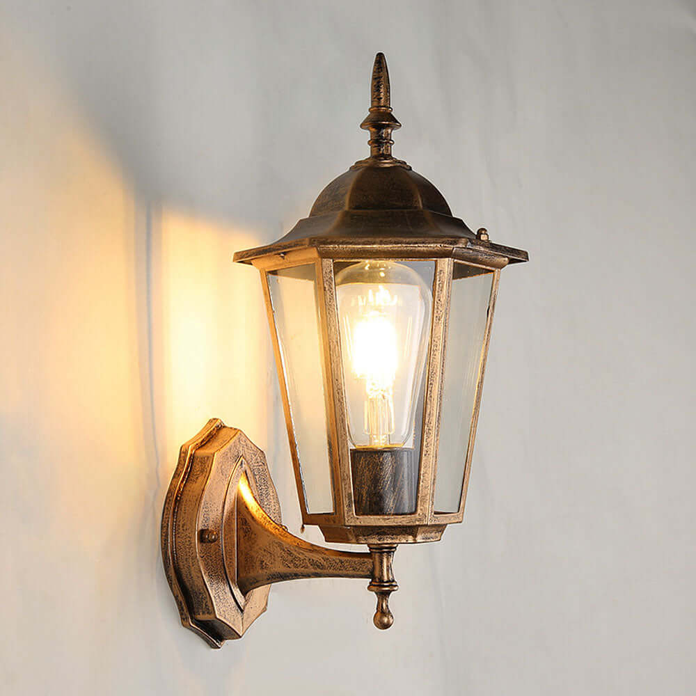 Zewnętrzna Lampa Ścienna Retro - Oświetlenie Vintage