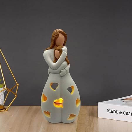 Delikatna lampa ozdobna z miękkim światłem, wieczna miłość