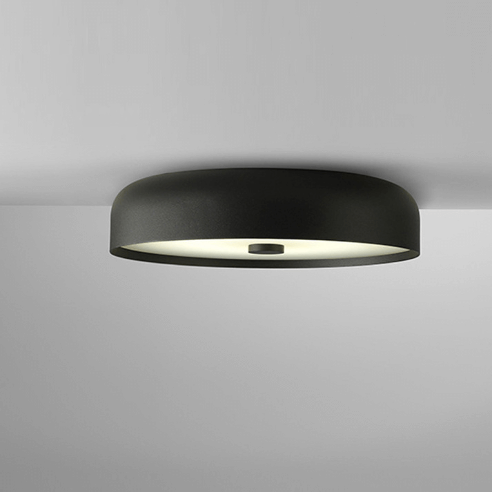 Minimalistyczna Retropłaska Lampa Sufitowa LED do Wnętrz