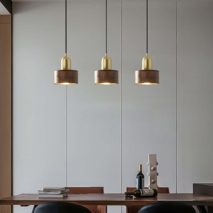 Elegancka Lampa Wisząca Cylindryczna, Inspiracja Japońska