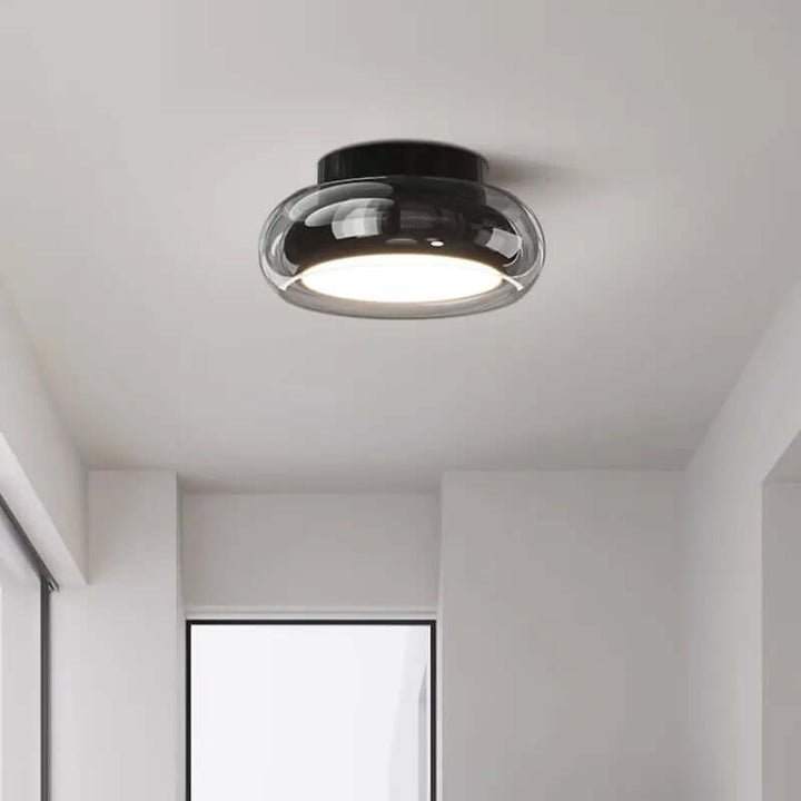 Vintage mała akrylowa oprawa sufitowa LED