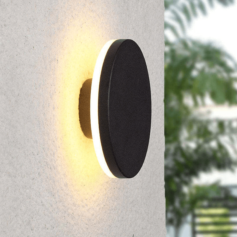 Nowoczesna Zewnętrzna Lampa Ścienna LED Minimalistyczna