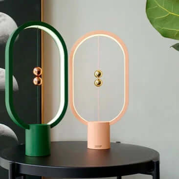 Elegancka Lampa Stołowa z Magnetycznym Przełącznikiem