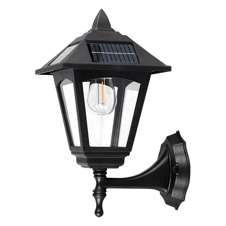 Nowoczesna Lampa Ścienna Solarna Zewnętrzna - Oświetlenie LED