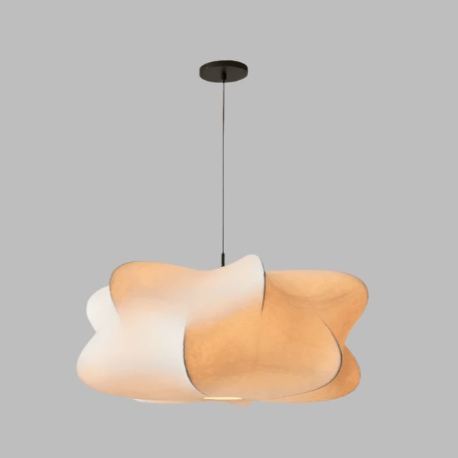 Japońska Lampa Wisząca Wabi Sabi – Oświetlenie Wnętrz