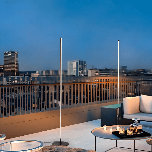 Zewnętrzna lampa solarna LED – Stylowe oświetlenie