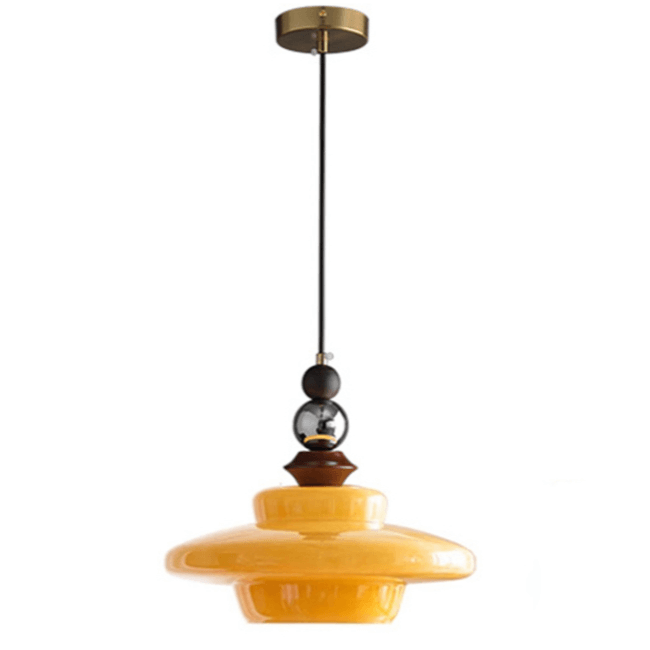 Wisząca Lampa Jadalniana w Stylu Średniowiecznym Beżowa