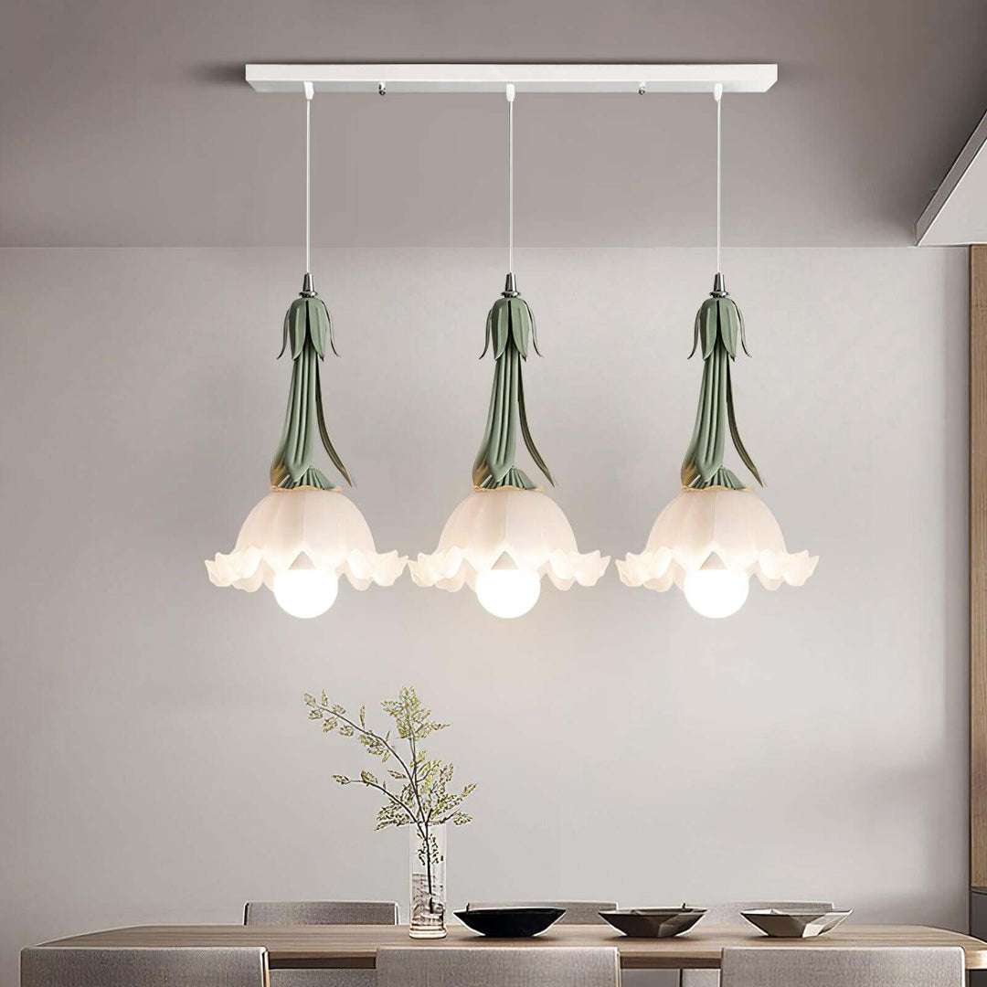 Lampa Wisząca Kwiatowa - Eleganckie Oświetlenie Wnętrza