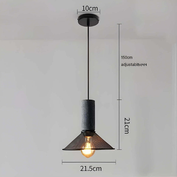Lampa wisząca przemysłowa w stylu loft