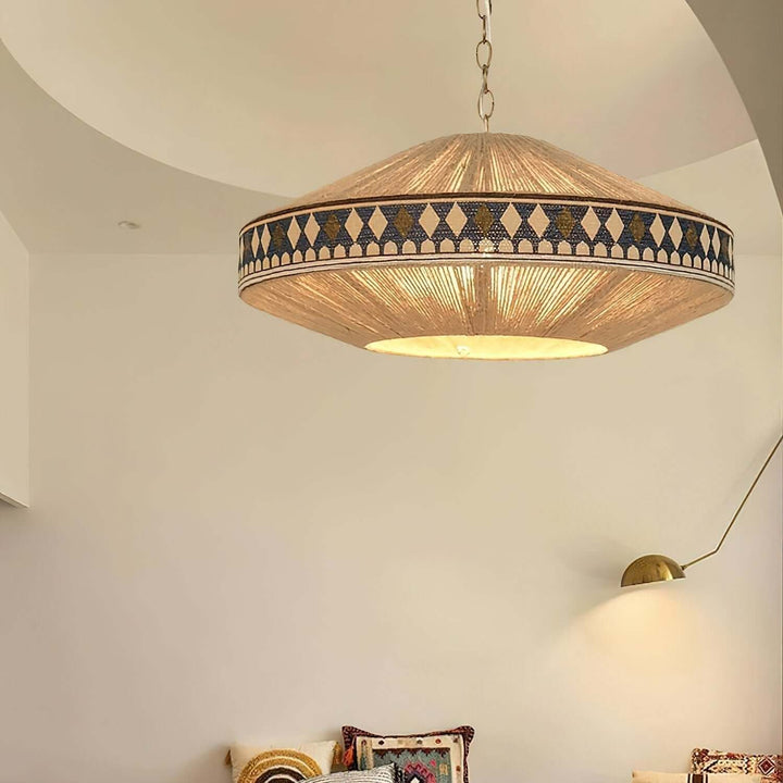 Oryginalna lampa boho do domu