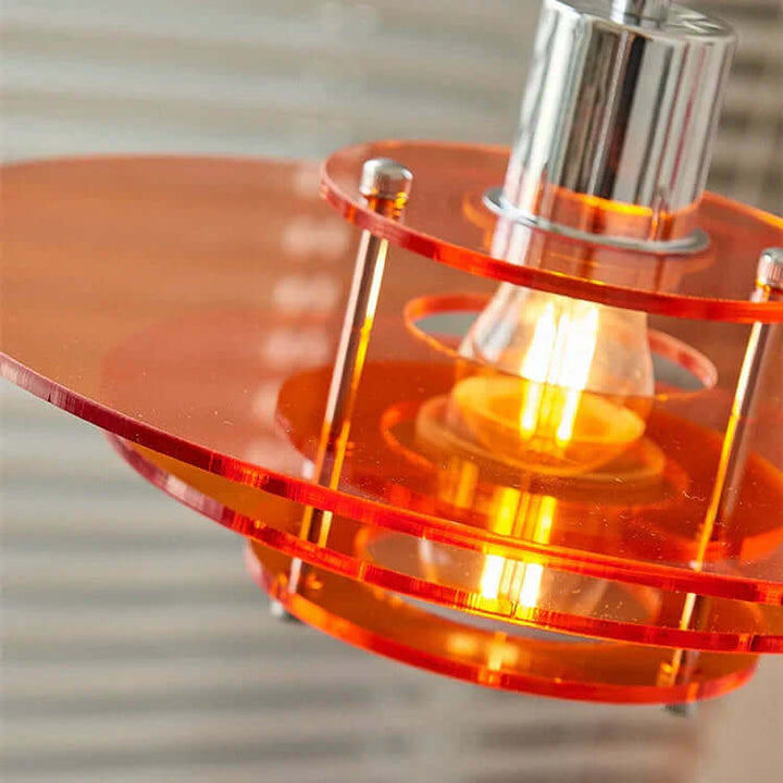 Nowoczesna Lampa Wisząca UFO w Stylu Vintage
