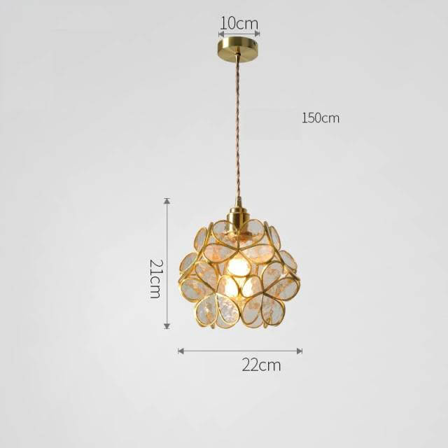 Wisząca Lampa Kwiaty - Styl Minimalistyczny