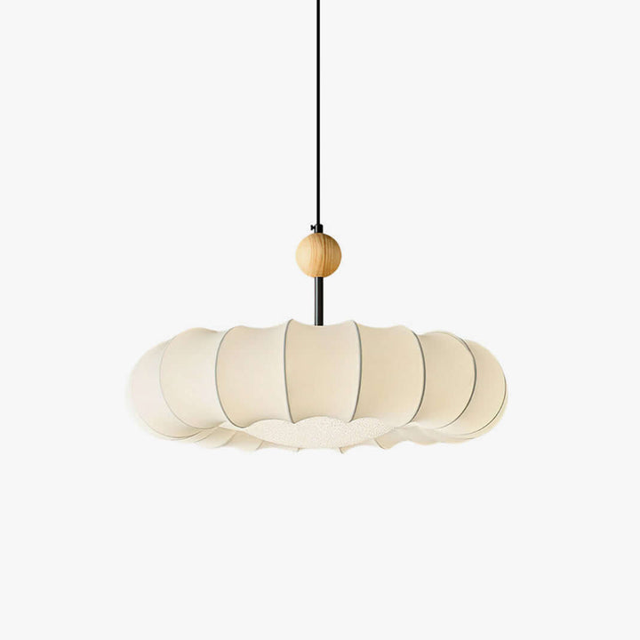Lampa wisząca Winnie Veil w sypialni
