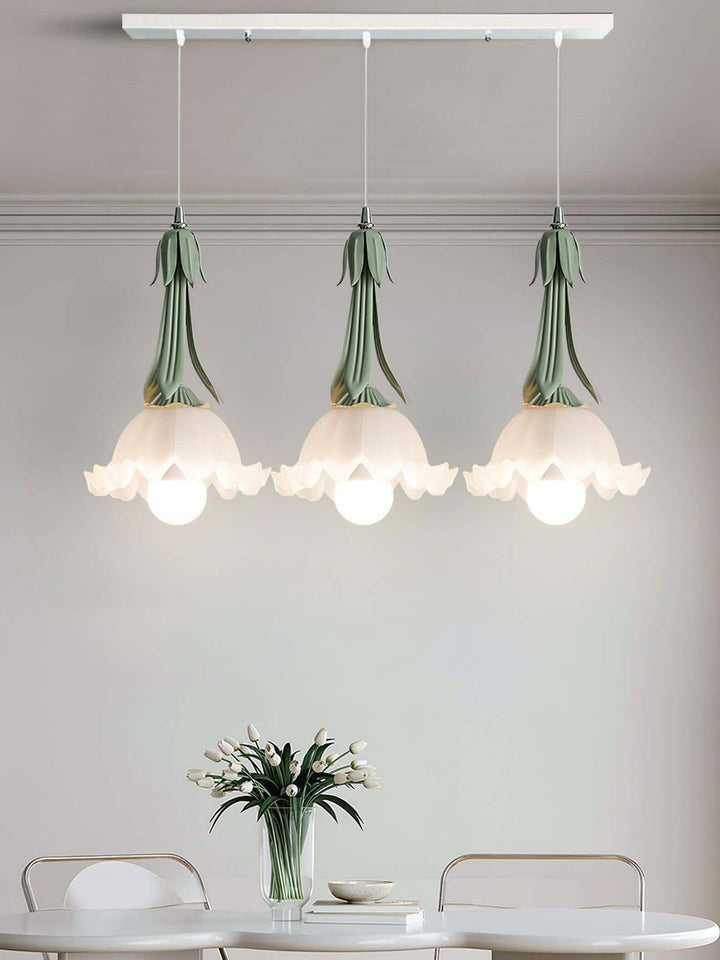 Lampa Wisząca Kwiatowa Konwalia