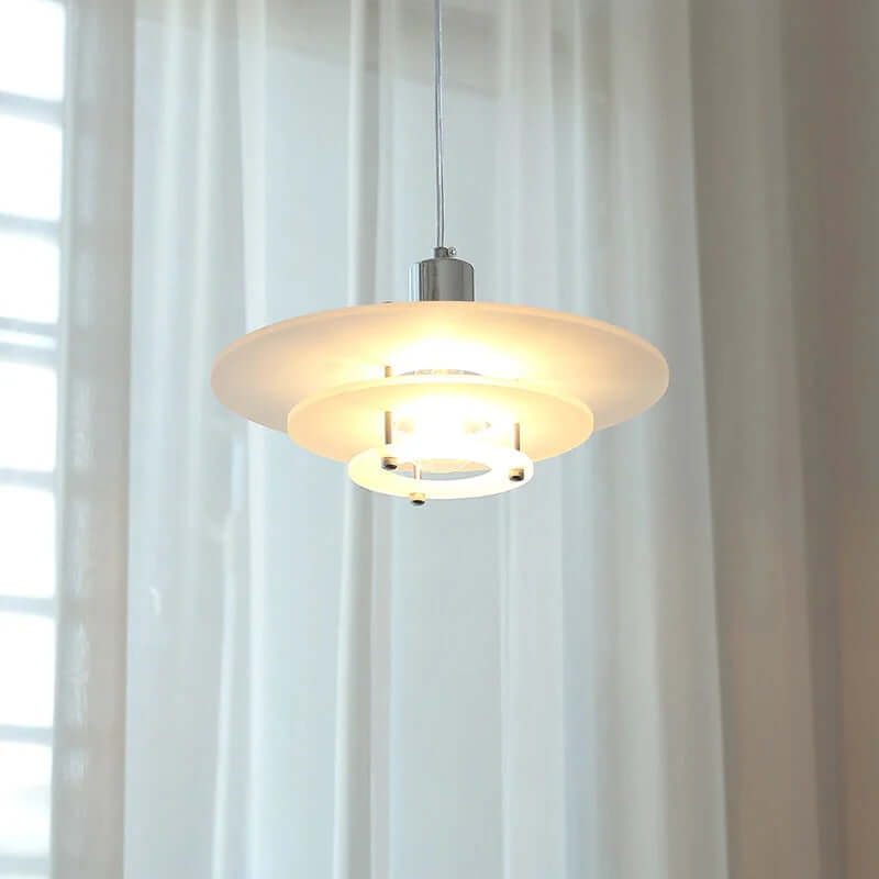 Nowoczesna Lampa Wisząca UFO w Stylu Vintage