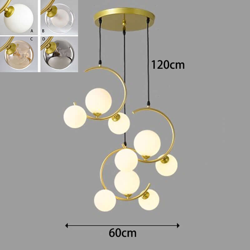 Nowoczesna Lampa Wisząca LED - Designerskie Oświetlenie Wnętrza