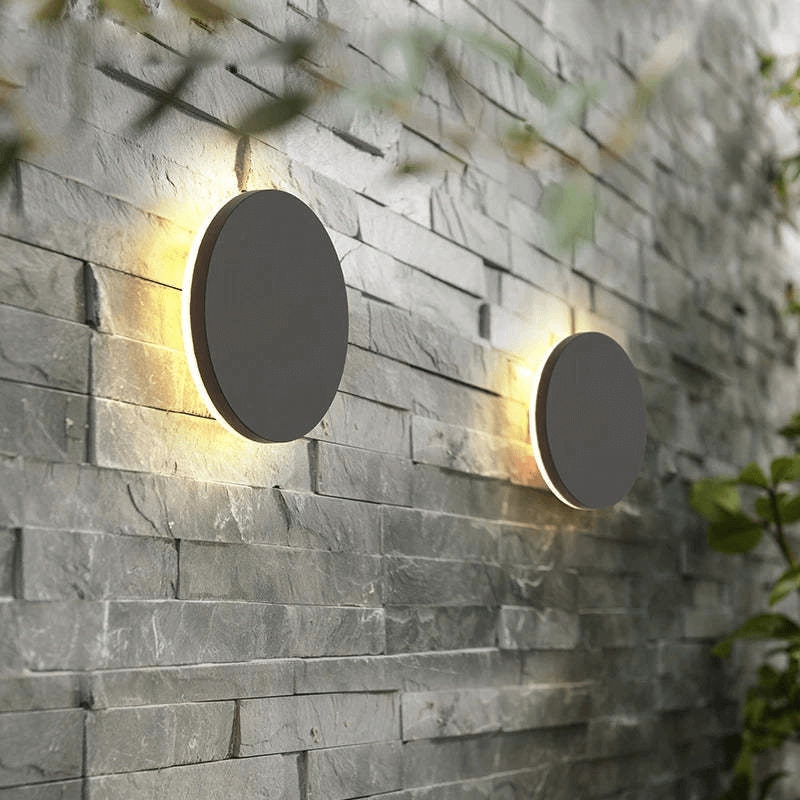 Nowoczesna Zewnętrzna Lampa Ścienna LED Minimalistyczna