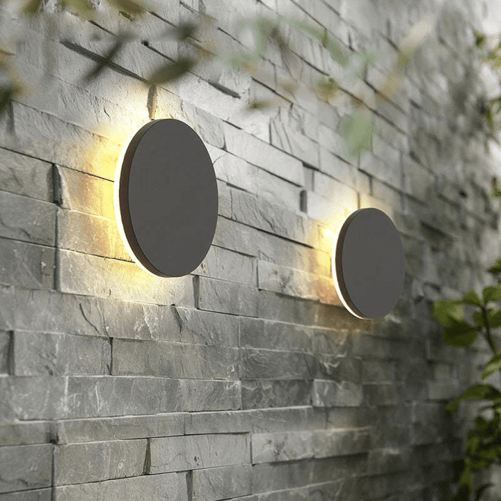 Nowoczesna Zewnętrzna Lampa Ścienna LED Minimalistyczna