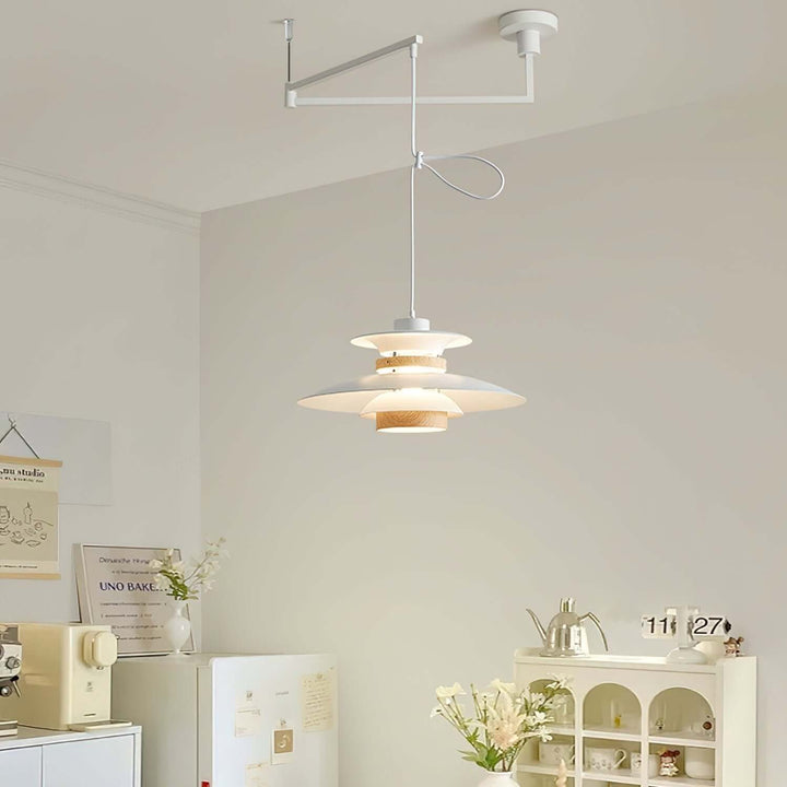 Lampa wisząca Mercero z obrotowym ramieniem