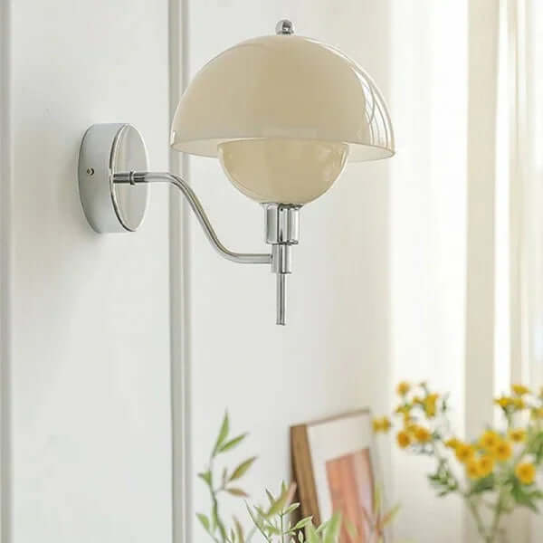 Applique Murale Champignon À La Crème