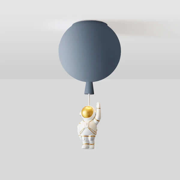 Nowoczesne oświetlenie sufitowe LED Księżyc/Astronauci