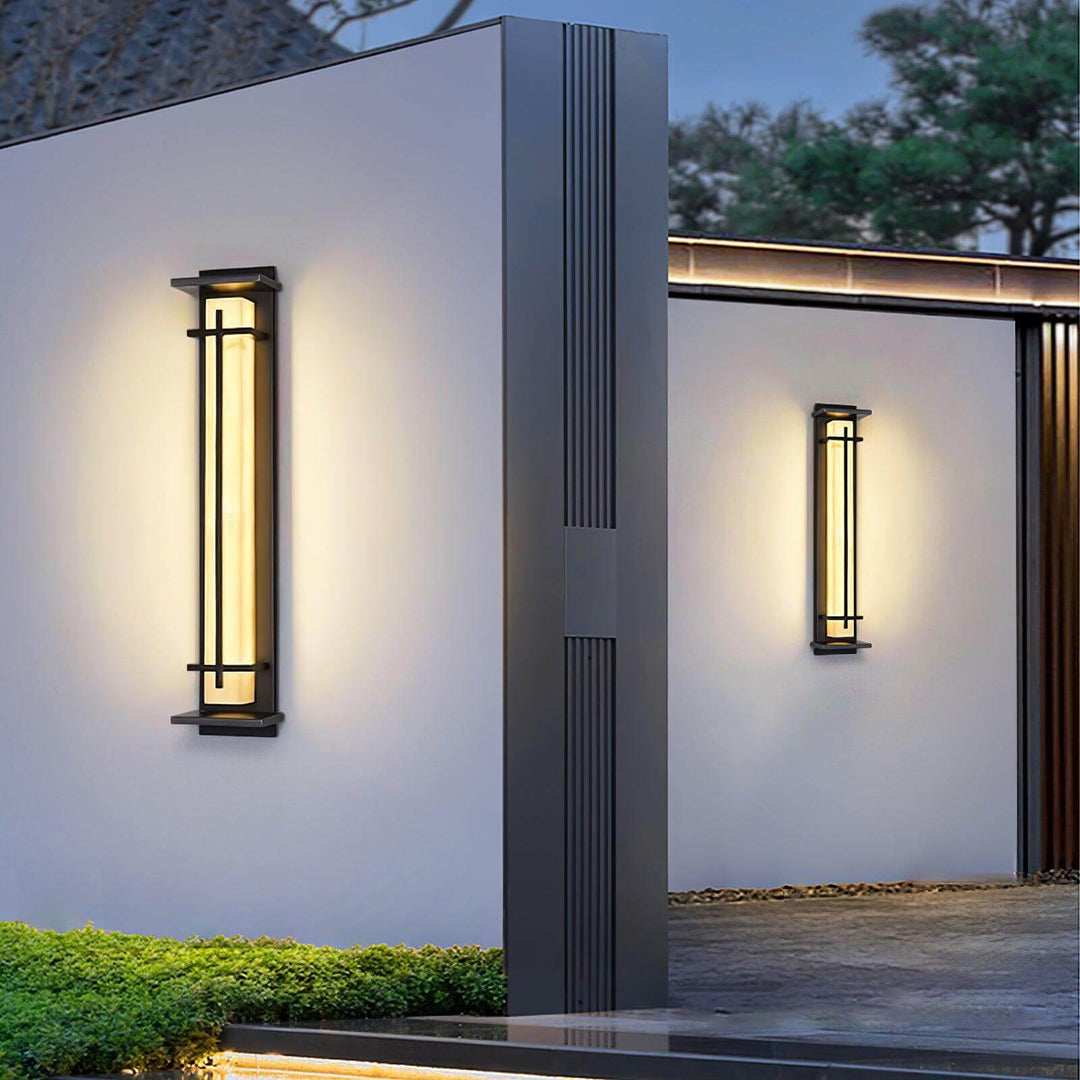 Kwadratowa Lampa Ścienna Zewnętrzna LED IP65 nowoczesny design