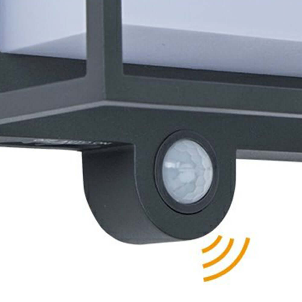 Zewnętrzna Lampa Ścienna LED Słoneczna Prostokątna IP65