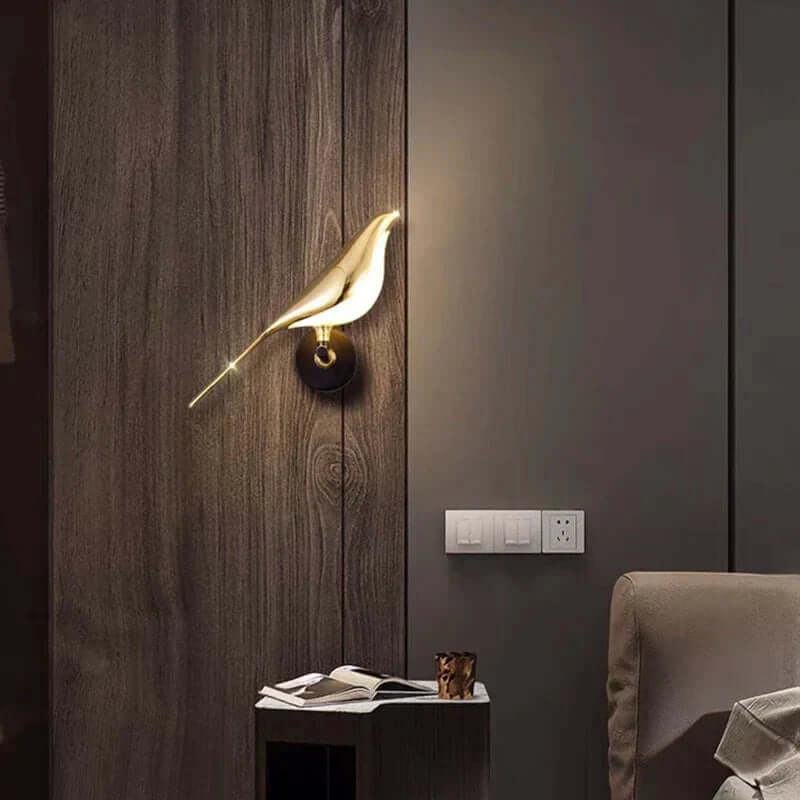 Nowoczesna lampa ścienna Mrbird™ z regulacją kąta świecenia