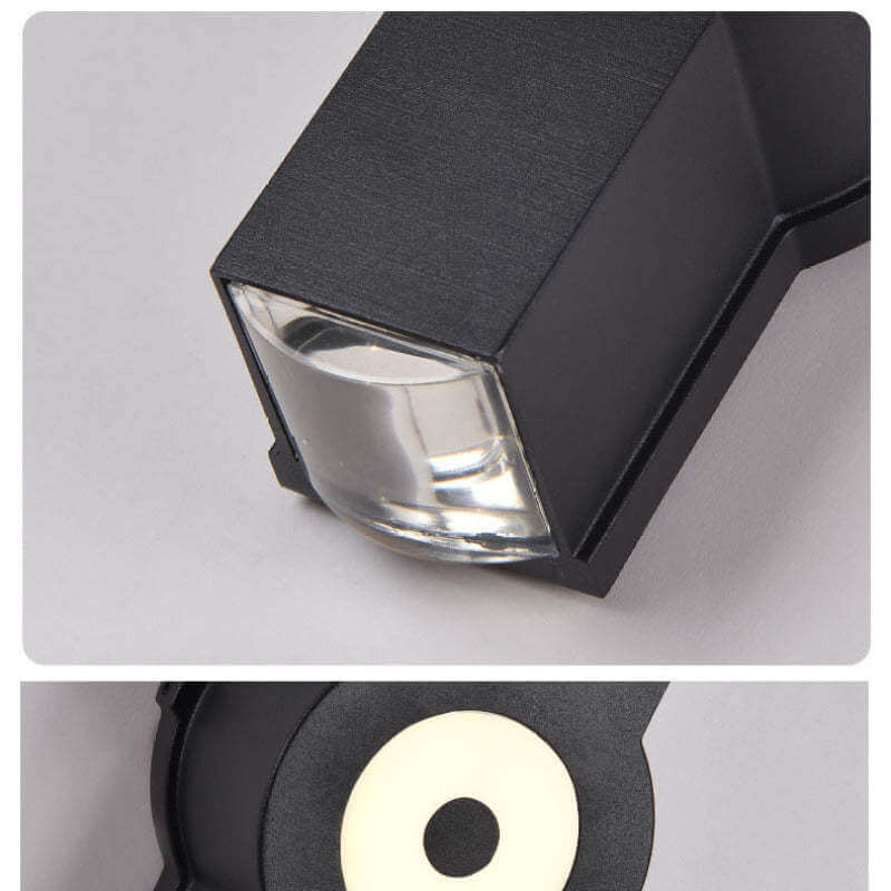 Zewnętrzna Lampa Ścienna LED - Design Krzyżowy