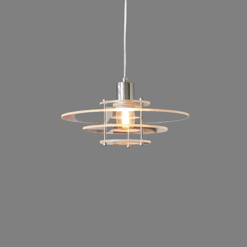 Designerska Lampa Wisząca UFO – Akrylowa Lampa Vintage