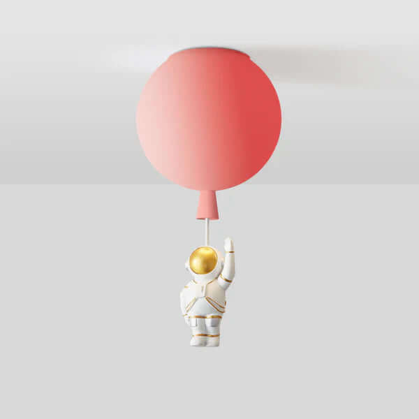 Nowoczesne oświetlenie sufitowe LED Księżyc/Astronauci
